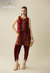 AJULM-05 Embroidered Velvet Unstitched 2 Pcs
