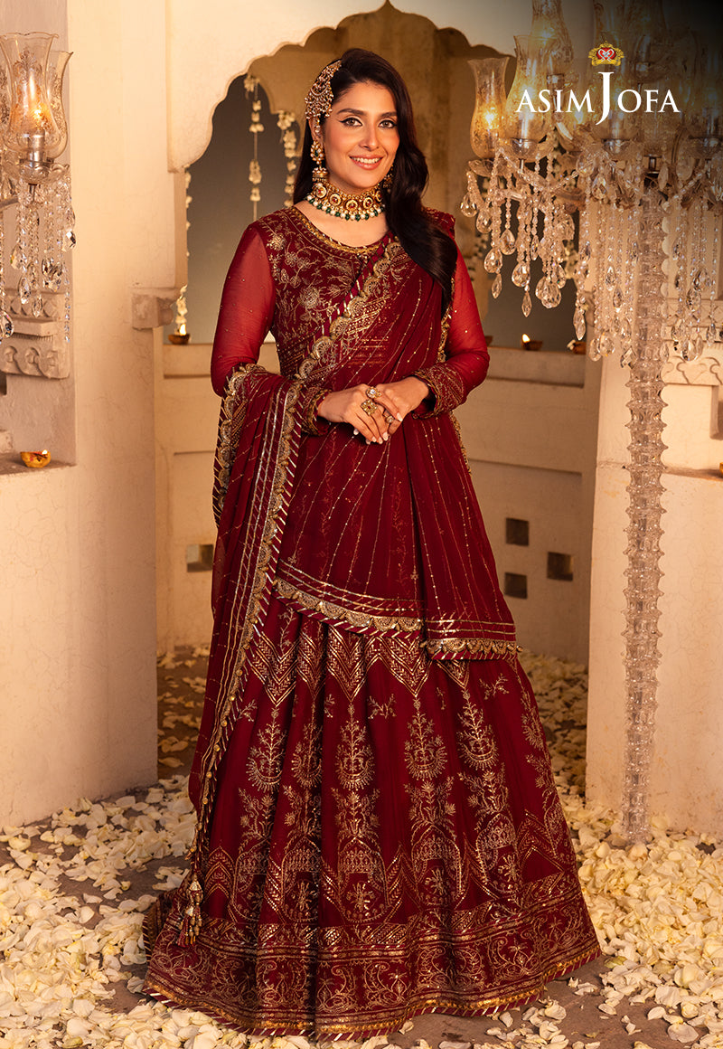 AJSH-16 EMBROIDERED CHIFFON 3 PCS – Global AJ