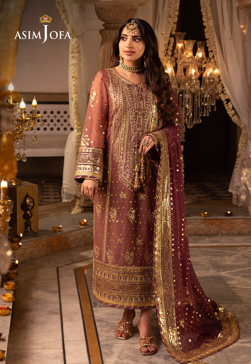 AJSH-17 EMBROIDERED CHIFFON 3 PCS – Global AJ