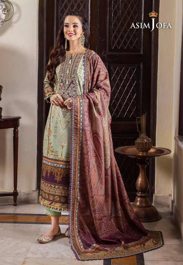 AJRW-15 EMBROIDERED 3 PCS