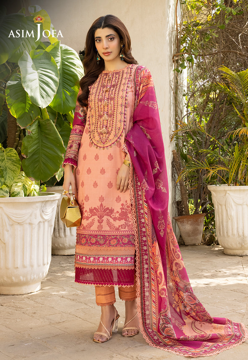 AJS-23 EMBROIDERED LAWN 2 PCS – Global AJ