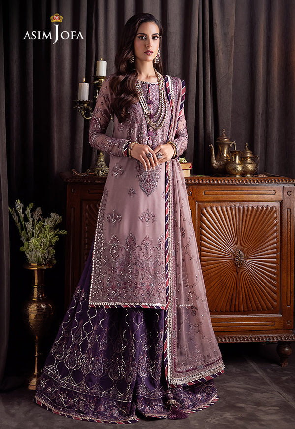 AJBK-06 EMBROIDERED CHIFFON