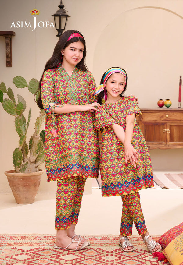 AJGL-06 PRINTED LAWN 2 PCS