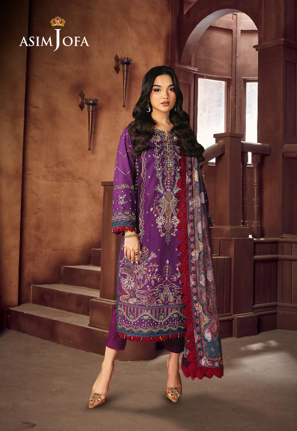 AJRA-22 EMBROIDERED JACQUARD 3 PCS