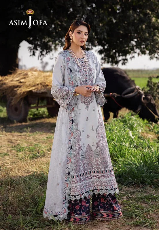 AJPB-137 EMBROIDERED CAMBRIC STITCHED 2 PCS